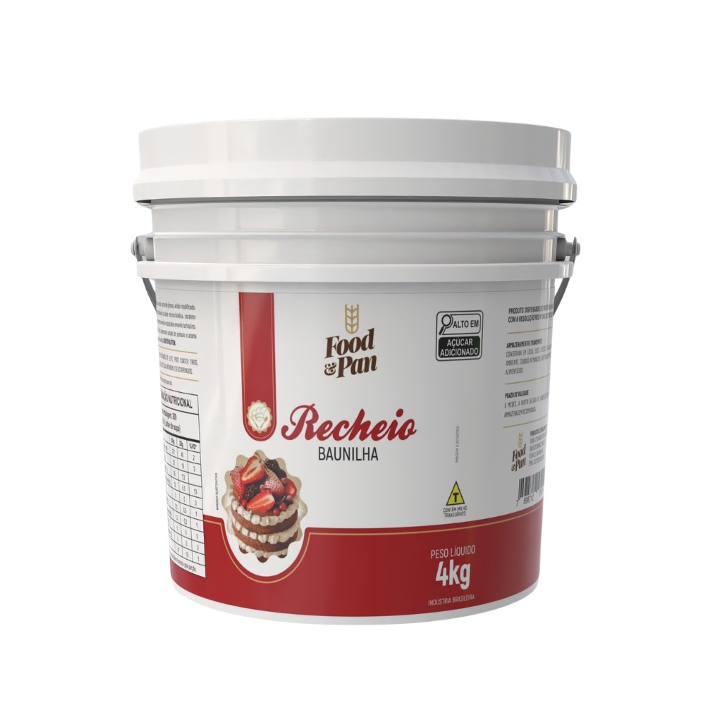 mockup recheio de baunilha